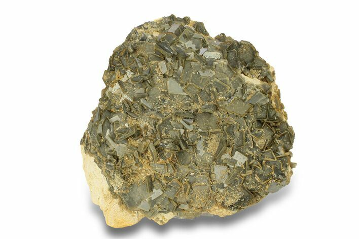 Gray-Green Tabular Barite With Phantoms - Peru #277247